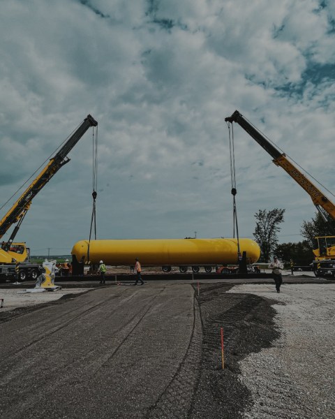 location de grue Trois-Rivières